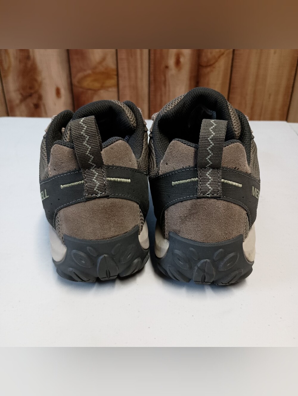 Merrell Hiking Shoes Womens 9.5 Brown Accentor 3 Suede Leather Rubber Sole - Picture 8 of 13